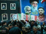 تشییع با شکوه شهید مصطفی نکویی در اسفراین