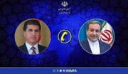 رایزنی عراقچی و بارزانی در مورد تقویت همکاری‌های ایران و عراق برای صیانت از مرزها