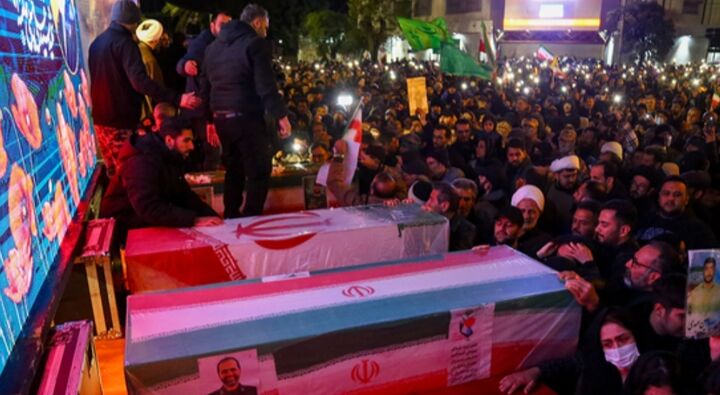 ساروی ها با ۵ شهید مدافع وطن وداع کردند