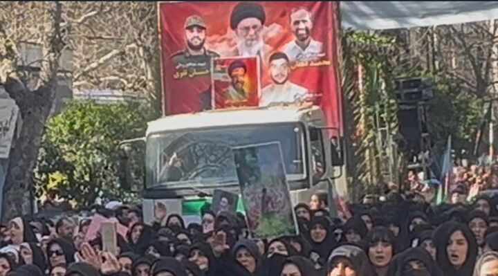 تشییع پیکر شهدای اقتدار ایران در ساری
