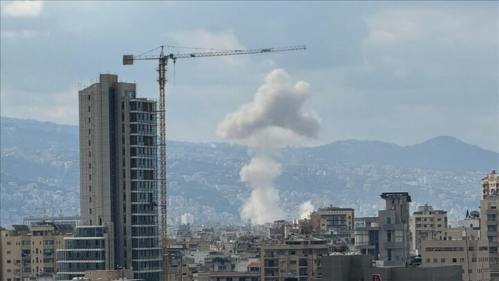 ۶ حمله هوایی صهیونیست‌ها به حومه جنوبی بیروت