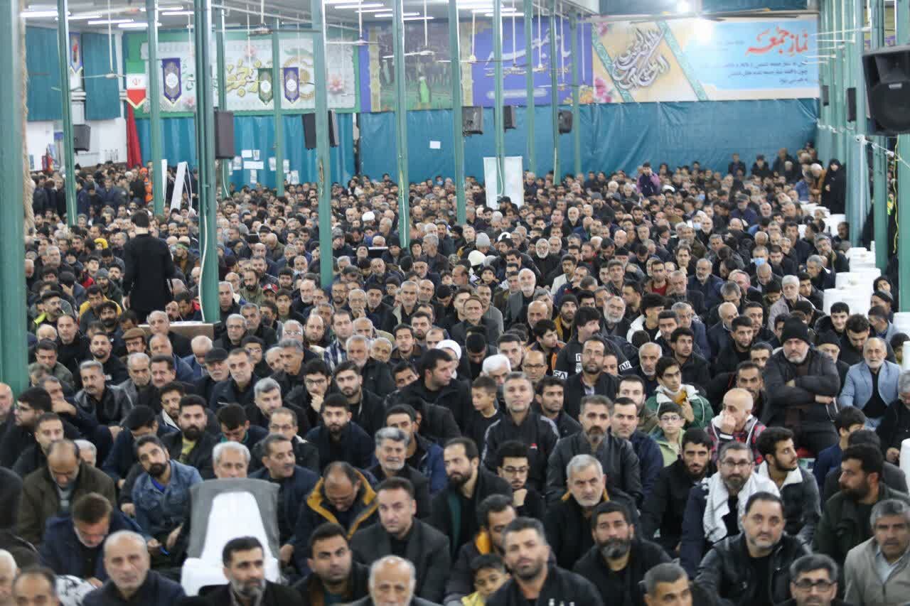 وداع مردم نکا با شهدای اقتدار ایران