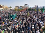 آغاز مراسم تشییع پیکر مطهر شهدای هوانیروز در کرمان