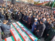 تشییع شهدای هوانیروز در کرمان