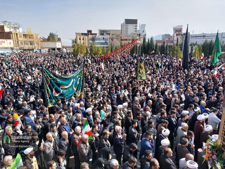 آغاز مراسم تشییع پیکر مطهر شهدای هوانیروز در کرمان