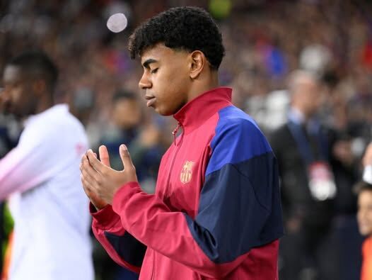 پیام تسلیت لامین یامال، بازیکن بارسلونا درپی شهادت آیت الله سید علی خامنه‌ای