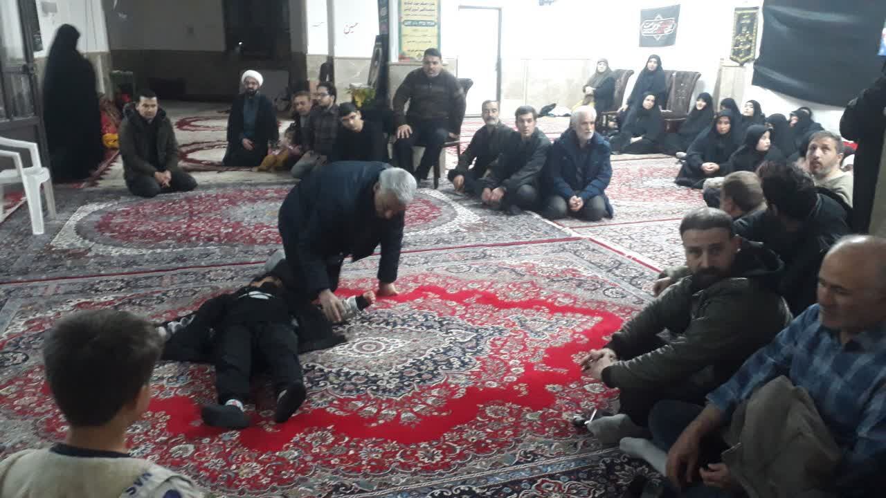 تشکیل کمیته امداد و درمان در مسجد النبی(ص) کوی کوثر اراک