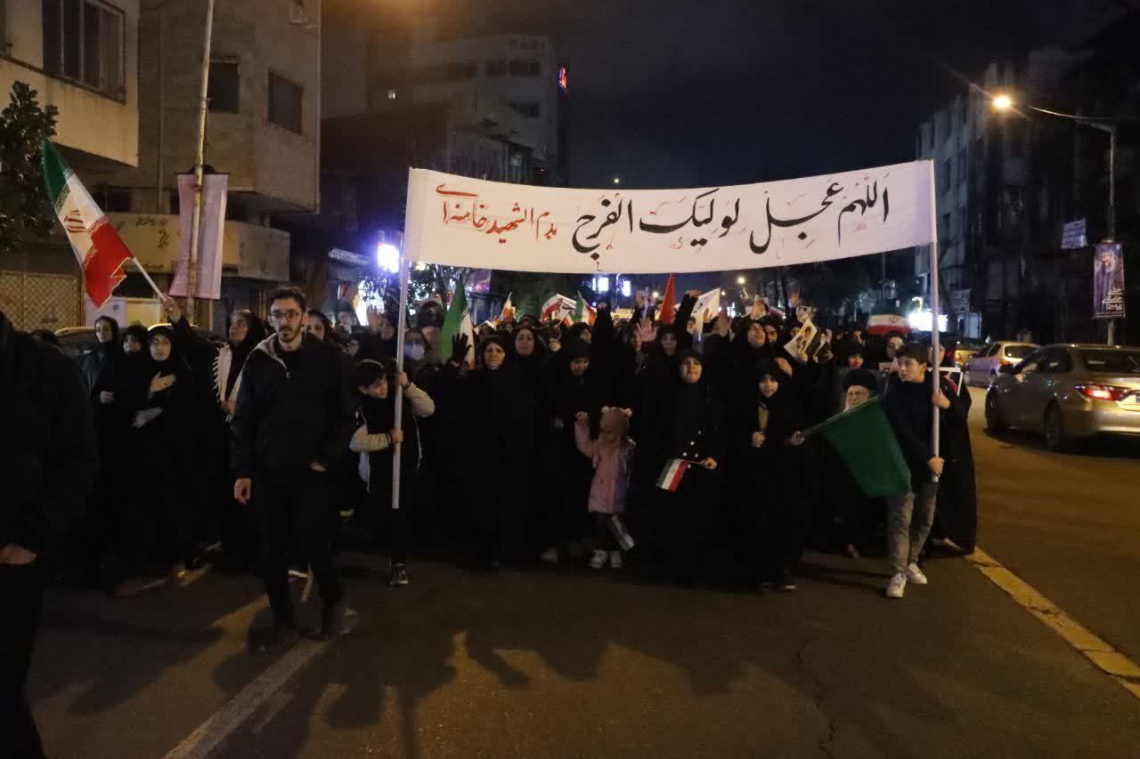 پنجمین شب بی‌قراری گیلانی‌ها در فراق امام امت+تصاویر