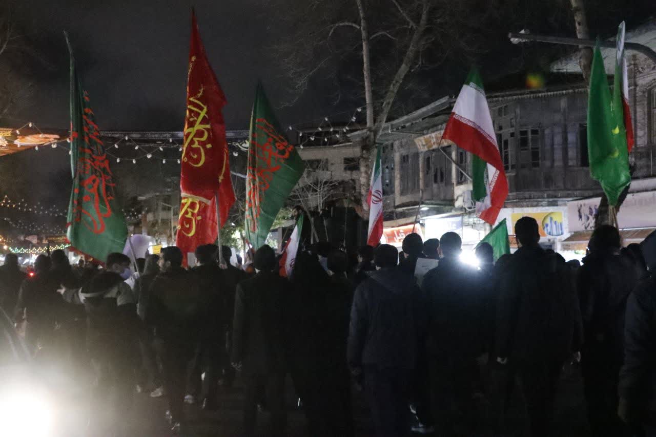 پنجمین شب بی‌قراری گیلانی‌ها در فراق امام امت+تصاویر