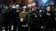 تفرشی‌ها به خون خواهی امام امت، شهدا به ویژه شهدای دانش آموز گردهم آمدند