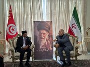 گشایش دفتر تسلیت شهادت مقام معظم رهبری در سفارت ایران در تونس