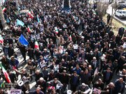 راهپیمایی پرشور مردم بجنورد علیه جنایات آمریکا و صهیونیست