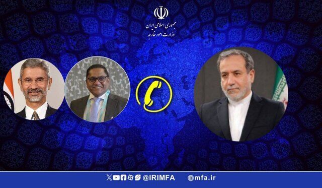 رایزنی عراقچی با وزیران خارجه هند و سریلانکا درباره ناوچه غیر مسلح «دنا»