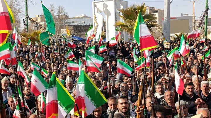 راهپیمایی عظیم کوهدشتی‌ها علیه آمریکا و رژیم صهیونیستی