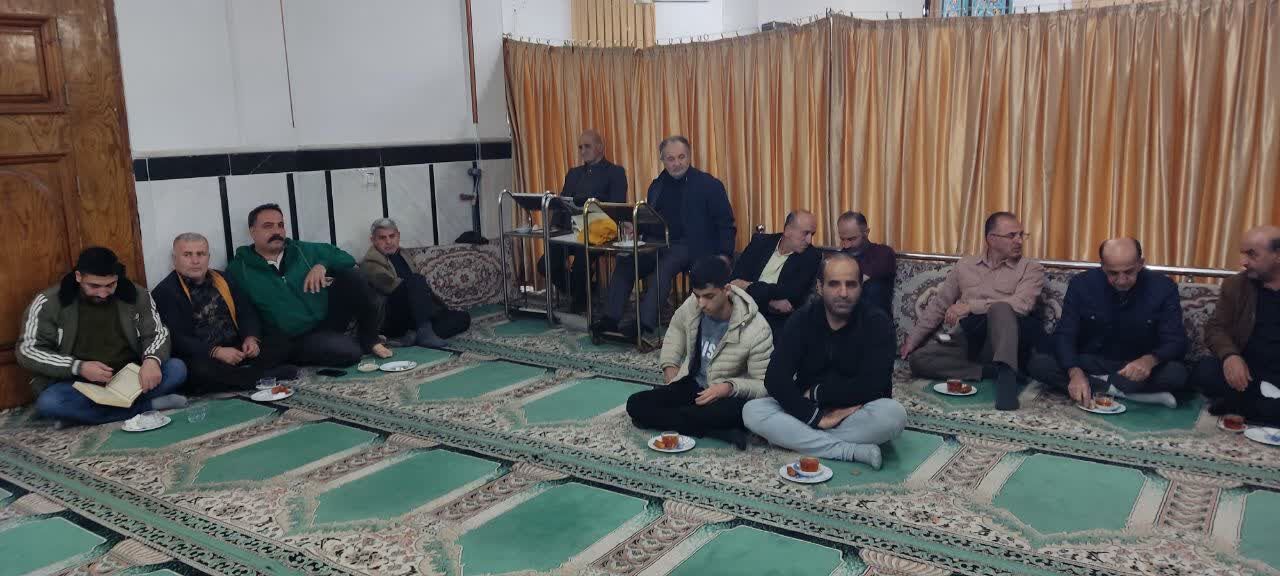 محفل قرآنی بچه های مسجد ولیعصر(عج) هریکنده در فراق رهبر شهید