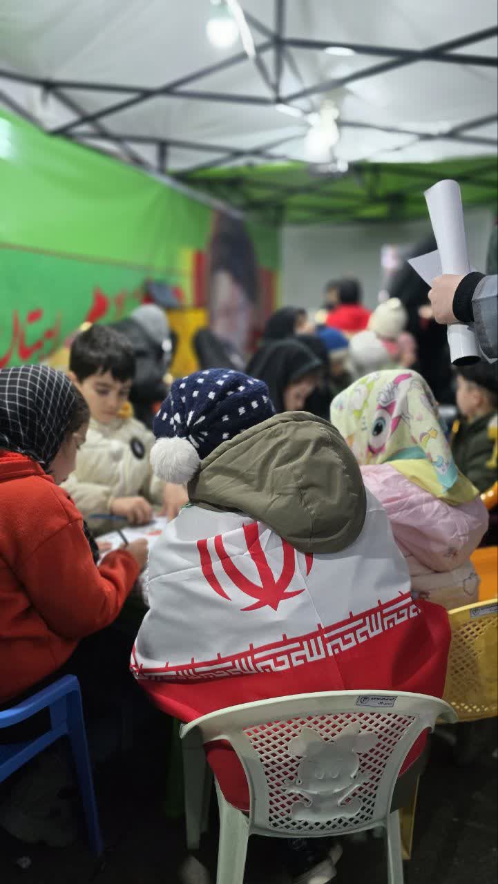 میدان داری مواکب اربعین حسینی در عزاداری‌های شبانه رشت