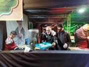 میدان داری مواکب اربعین حسینی در عزاداری‌های شبانه رشت