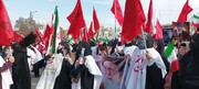 دعای زن مصری برای پیروزی ایران