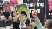 ده‌ها هزار نفر در لندن علیه جنگ آمریکا و اسرائیل علیه ایران تظاهرات کردند+ عکس