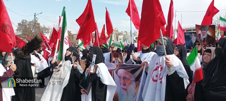 دعای زن مصری برای پیروزی ایران