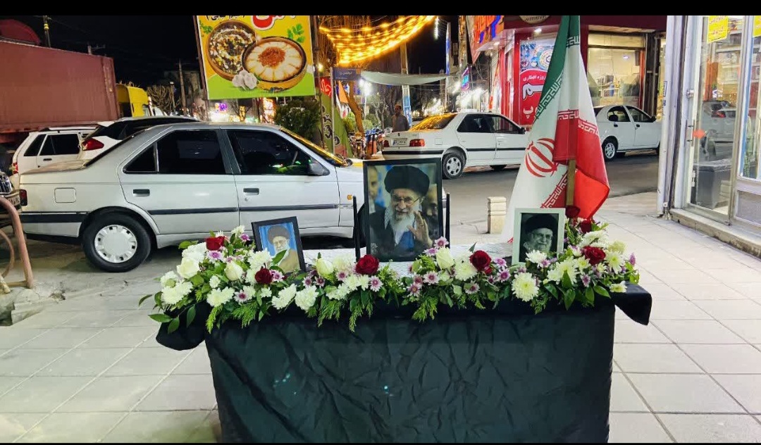 مسجدی که در شبهای جنگ تریبون اتحاد و مقاومت شده است