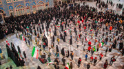 اجتماع بزرگ نوجوانان آران و بیدگل در حرم محمدهلال بن علی(ع)