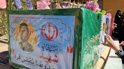 تشییع پیکر سردار شهید «ثقفی‌فر» روی دستان مردم بشرویه