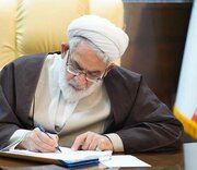 پیام تبریک رئیس دیوان عالی کشور در پی انتخاب رهبر جدید جمهوری اسلامی ایران