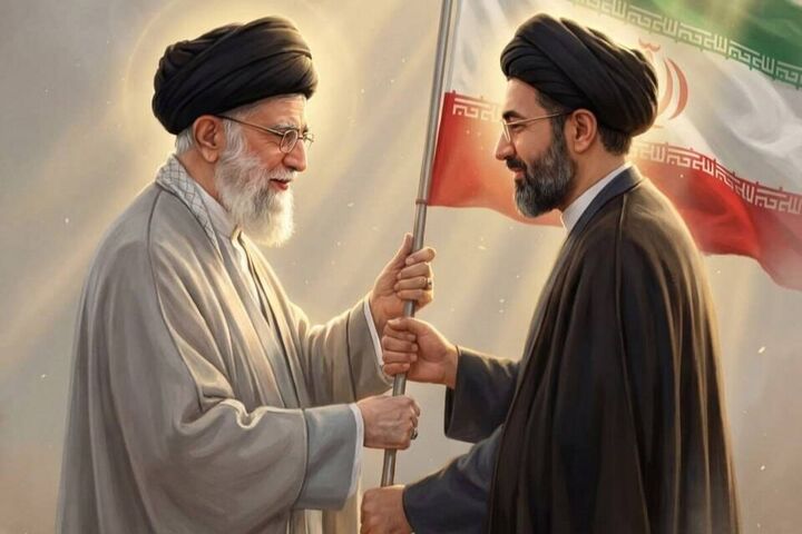 بیعت مجمع نمایندگان طلاب و فضلای کشور با آیت الله مجتبی خامنه‌ای