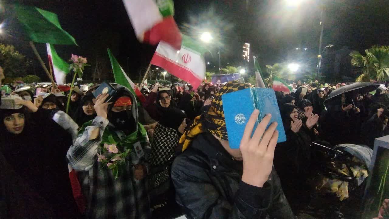 مازندران در اولین شب قدر در آغوش قرآن و پرچم