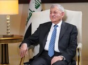 تبریک رئیس جمهوری عراق به آیت الله سید مجتبی خامنه‌ای