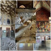 چهل‌ستون و دولتخانه اصفهان در سایه موج انفجار