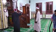 آماده‌سازی مساجد برای اعتکاف دهه آخر ماه رمضان در مصر