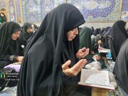 شبِ قدر علوی با احیاگران مهدوی در مسجد قائم(عج) کرمان