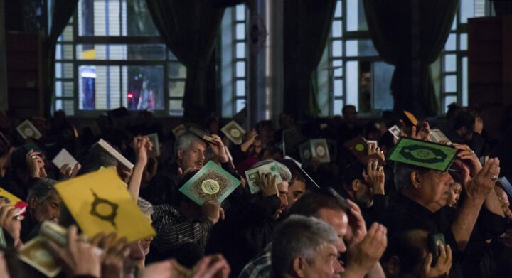 سوگواران علوی در استان مرکزی میثاقی دوباره با رهبر خود بستند