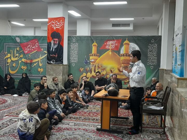 برگزاری دوره آموزش امداد و نجات در شرایط جنگی برای ساکنان کوی کوثر اراک