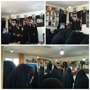 مراسم بزرگداشت رهبر شهید و برنامه‌های معنوی در کانون شهدای طوغان برگزار شد