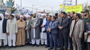راهپیمایی روز قدس در مرکز شهرستان دارالتقریب درمیان