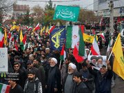 حماسه دیگری از مردم کرمان در هوای بارانی روز قدس