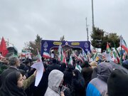 روز قدس در اراک؛ از فریاد «مرگ بر اسرائیل» تا وداع با سردار مقاومت شهید پاکپور