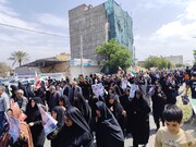 راهپیمایی روز قدس در جیرفت