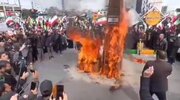 مشهدی‌ها نماد بعل را آتش زدند