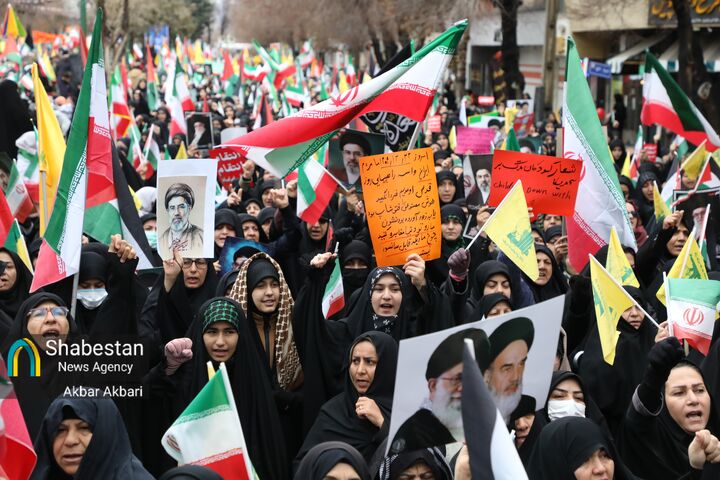 شکوه راهپیمایی روز قدس در شهرکرد