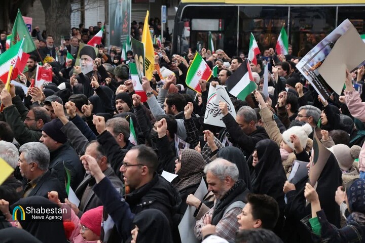 خروش شیرازی‌ها در راهپیمایی روز جهانی قدس