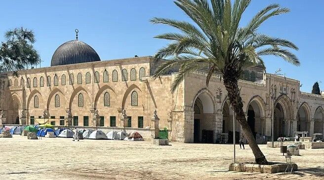 درهای مسجدالاقصی در آخرین جمعه ماه رمضان بسته است!