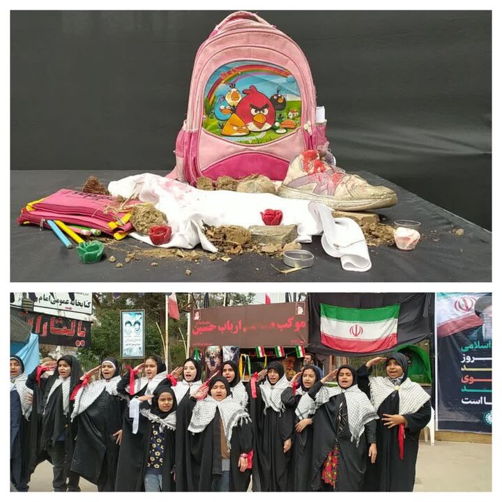 از طنین سرود دختران علی‌آباد تا بغضِ یادمان شهدای میناب در موکب ارباب حسین(ع)