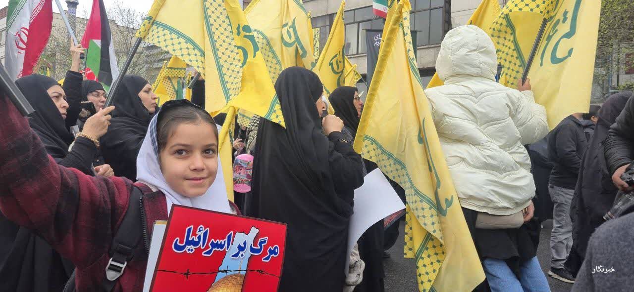 کرمانشاه هم‌صدا با ایران در راهپیمایی روز قدس