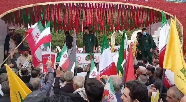 فریاد قدس از سواحل خلیج فارس؛ حضور بی‌سابقه مردم بندرعباس در راهپیمایی روز جهانی قدس