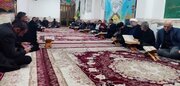توزیع افطاری ساده بچه های مسجد در گرجی محله بهشهر