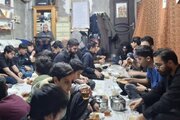 برپایی چهارمین سفره افطاری به یاد قائد امت در مسجد فاطمه الزهرا(س)